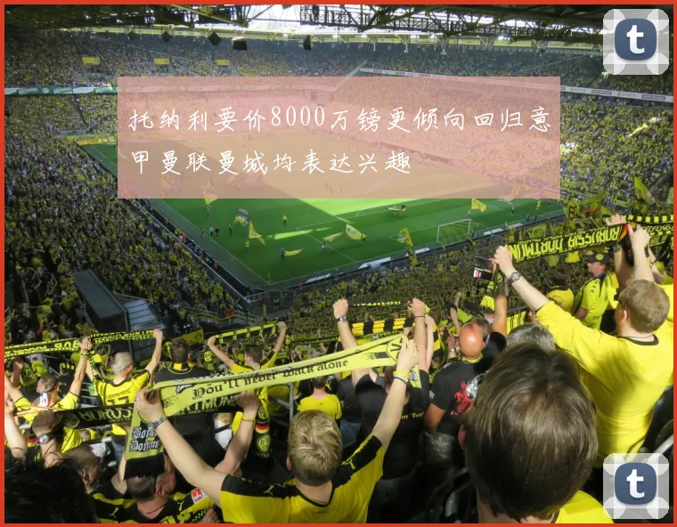 托纳利要价8000万镑更倾向回归意甲曼联曼城均表达兴趣